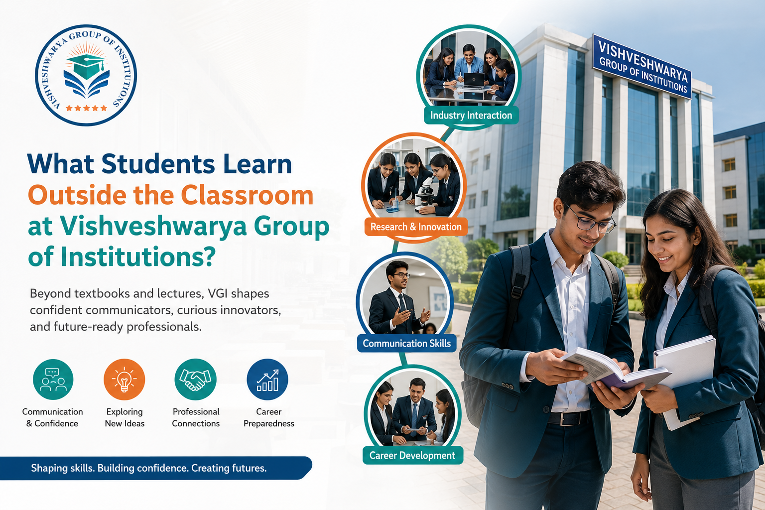 what students learn outside the classroom at vishveshwarya group of institutions